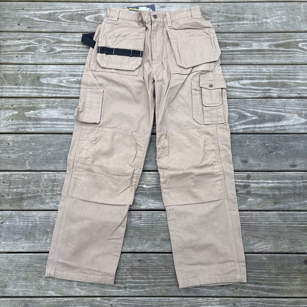 Blaklader 1630 Brawny Work Pants 34X30 Men's Cordura Workwear Cotton